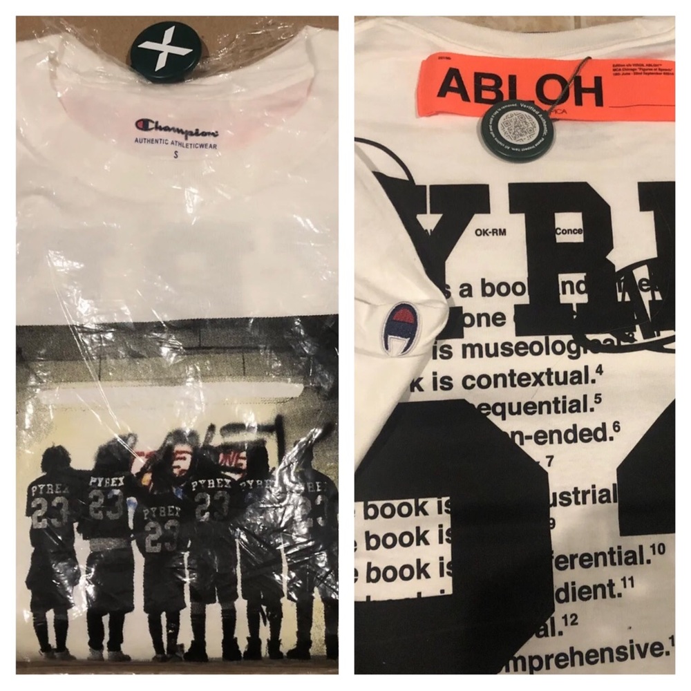 Virgil Abloh x Pyrex x MCA Figures of Speech Off-White givenchy gucci 2019